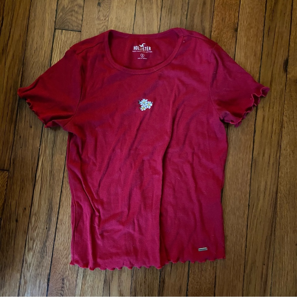 Hollister Red Tee